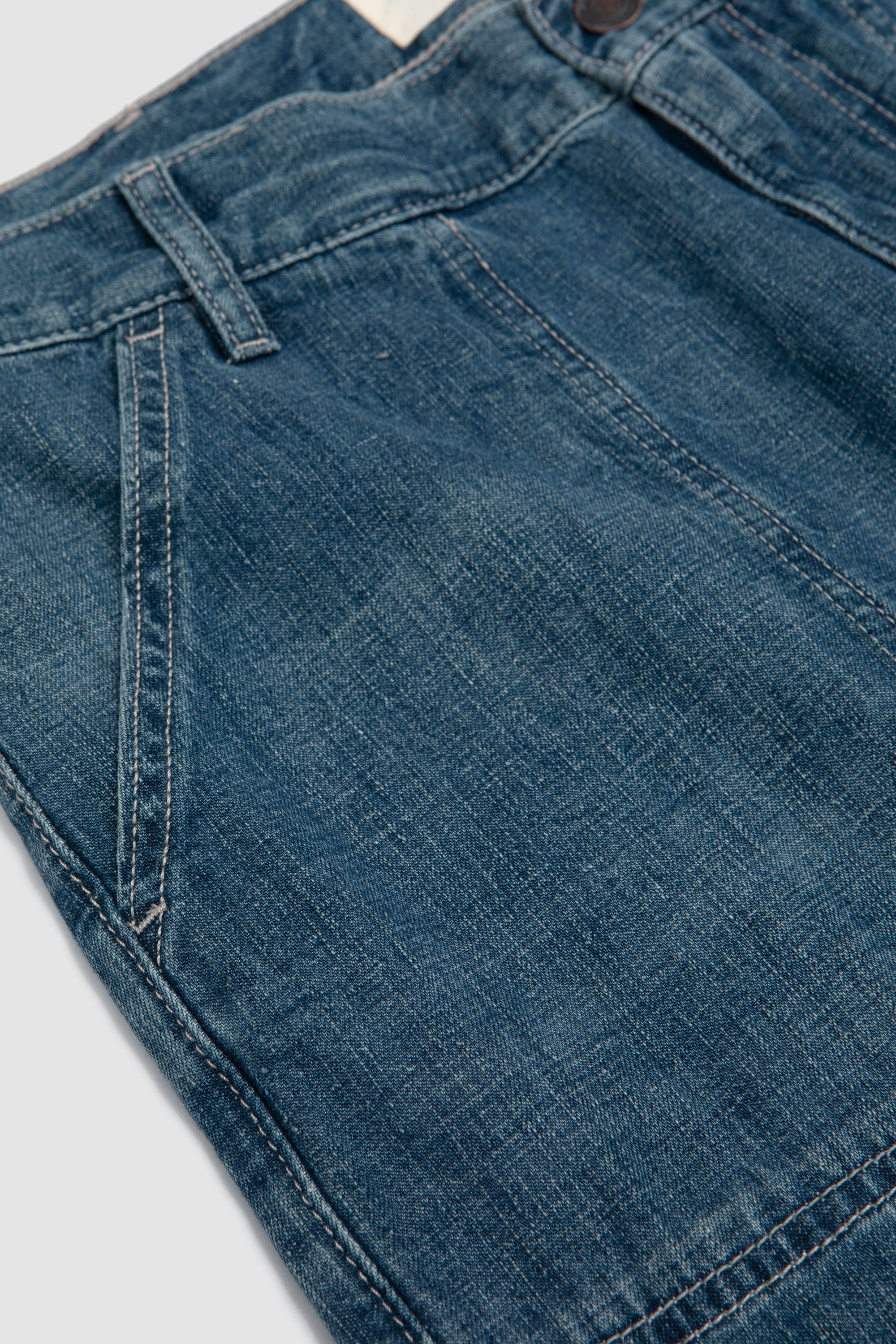 Genua Worker Chino Round House Blue_2
