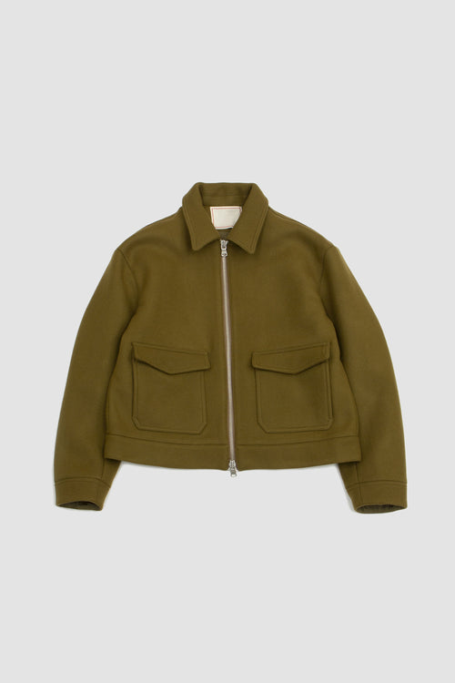 SPORTIVO STORE_Stockton Wool Jacket Army Green