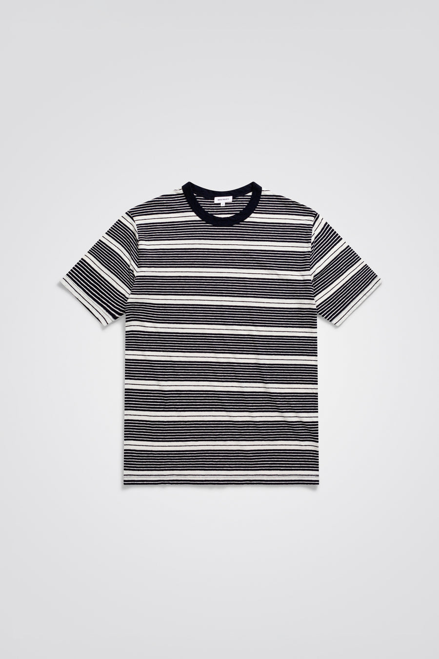 SPORTIVO STORE_Johannes Sunbleached Stripe Dark Navy