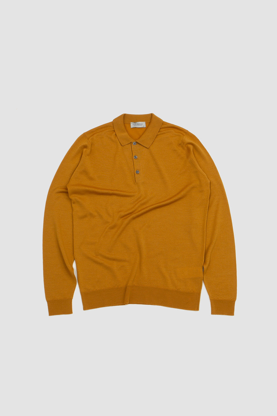 SPORTIVO STORE_Belper LS Polo Shirt Saffron