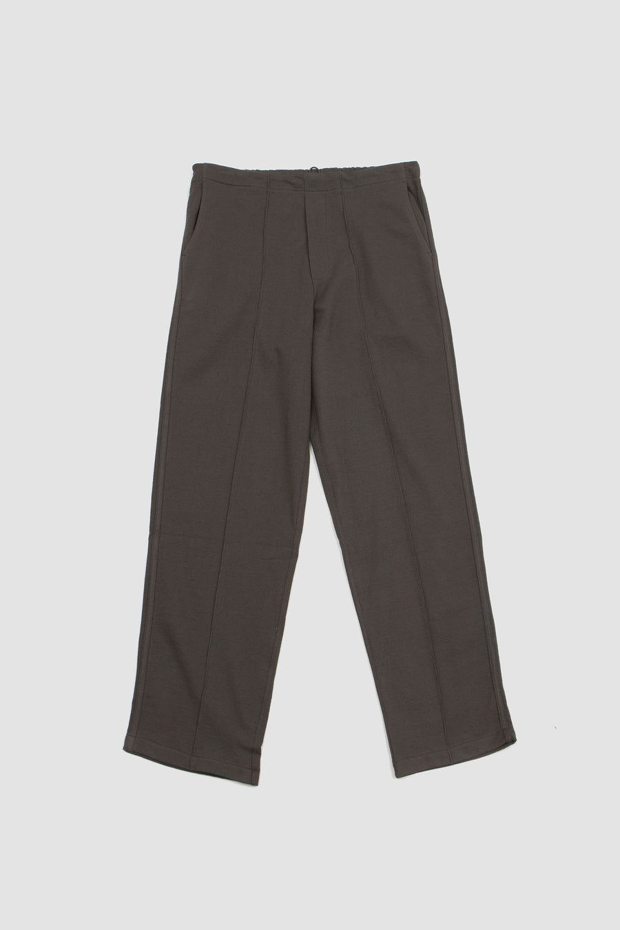 SPORTIVO STORE_Textured Band Pant Solid Grey
