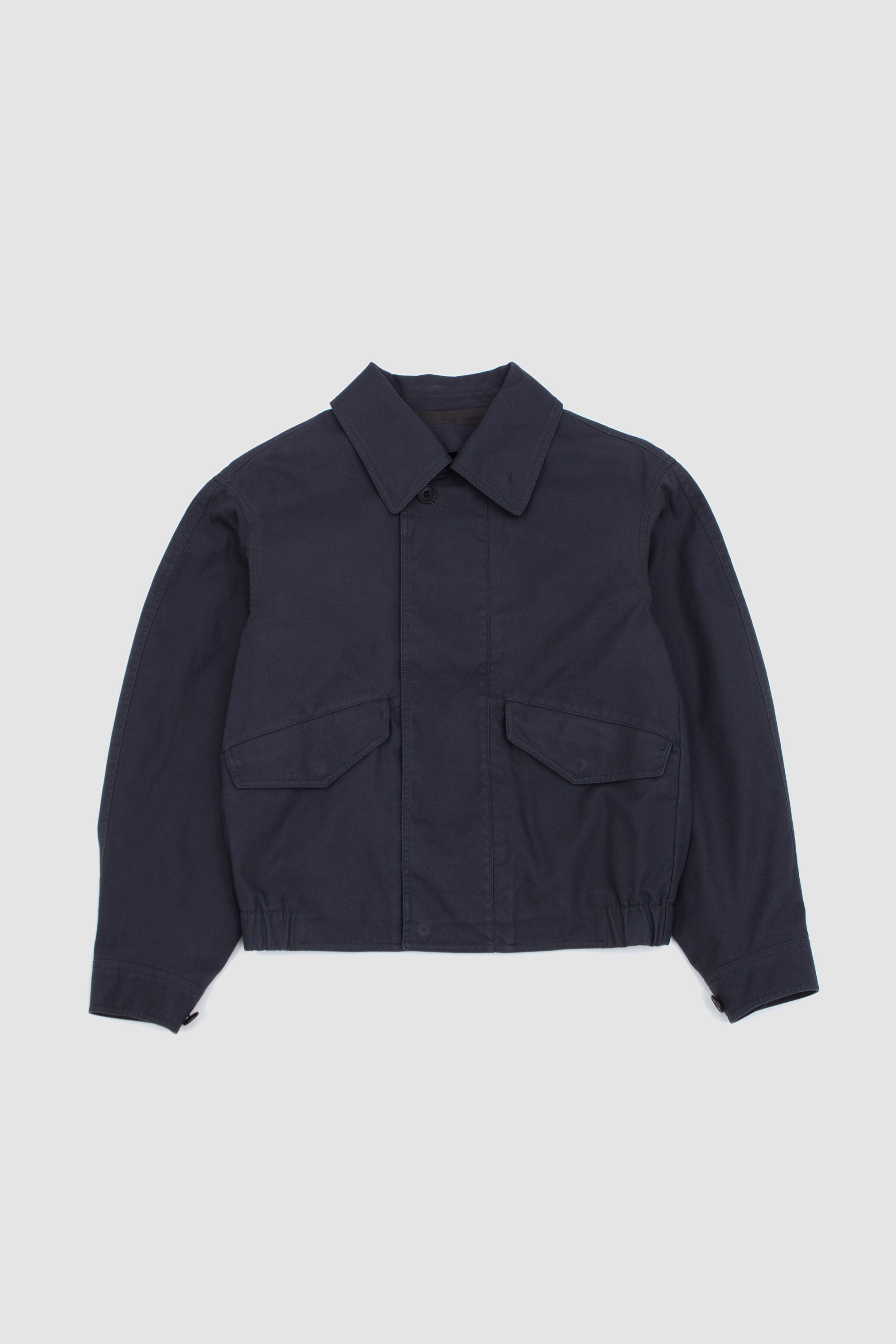 Boxy Blouson Graphite Blue