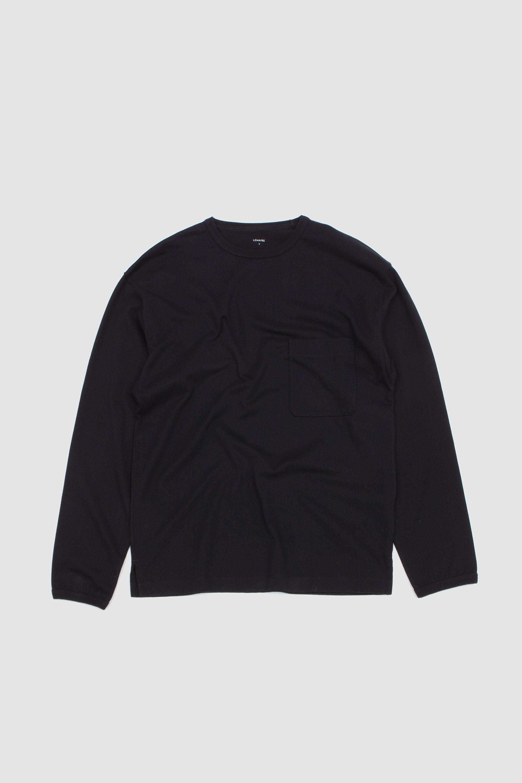 Boxy LS T-Shirt Black