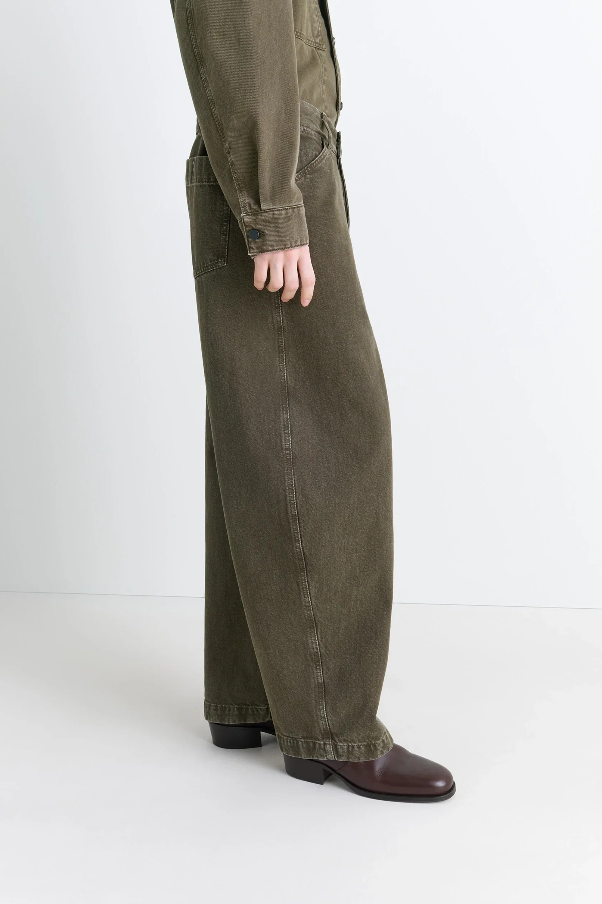Maxi Workwear Pant Moss Green_3