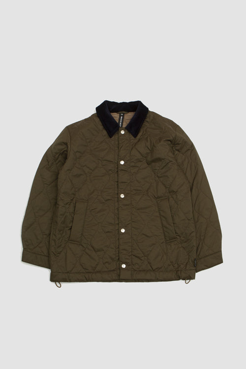 SPORTIVO STORE_Quilted Teeming Coach Jacket Khaki