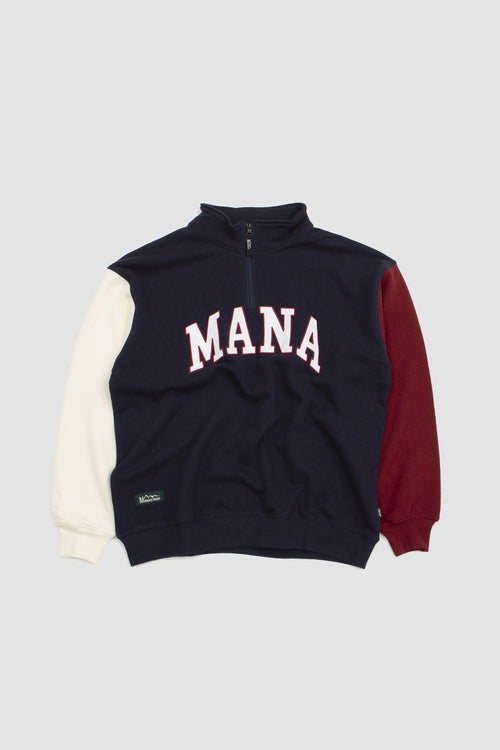 SPORTIVO STORE_Cascade Half Zip Sweatshirt Panel