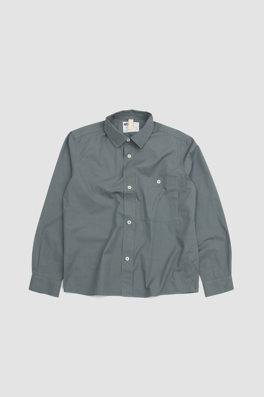 SPORTIVO STORE_Overall Shirt Compact Cotton Poplin Dusty Blue