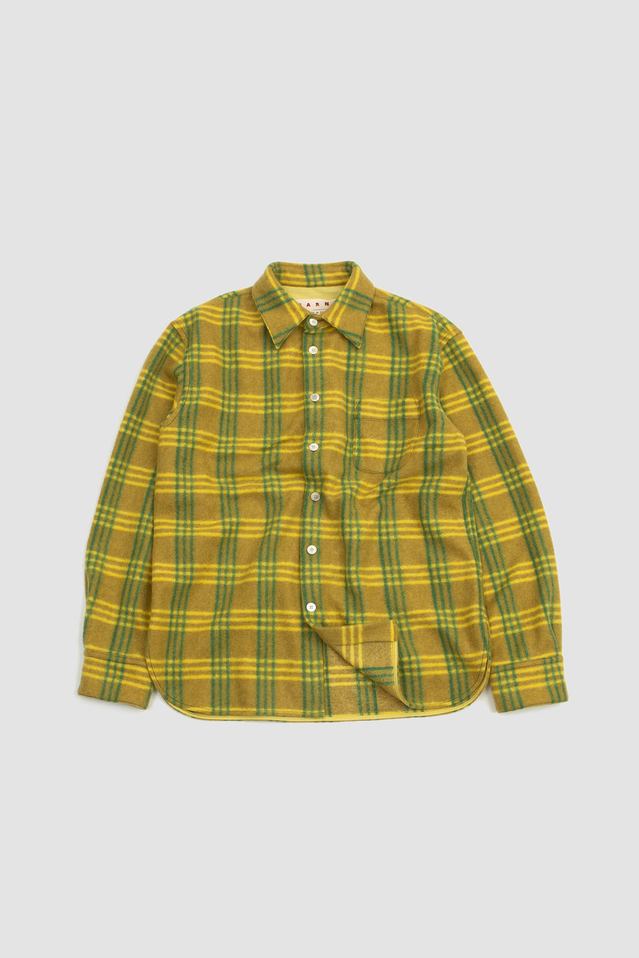 SPORTIVO STORE_Check Pile Shirt Grass