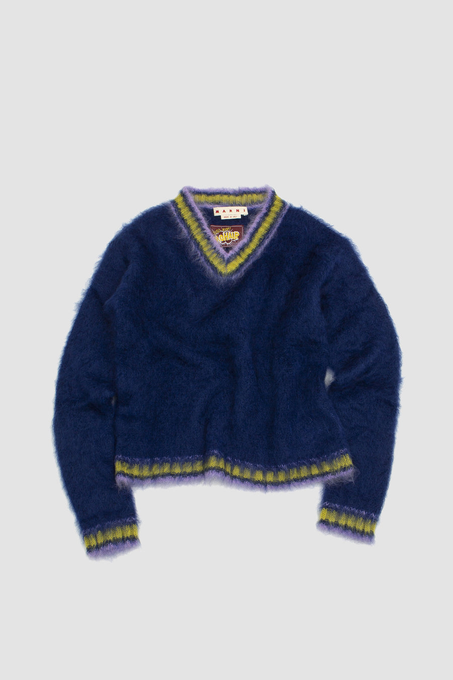SPORTIVO STORE_Fuzzy Wuzzy Mohair Jumper Royal