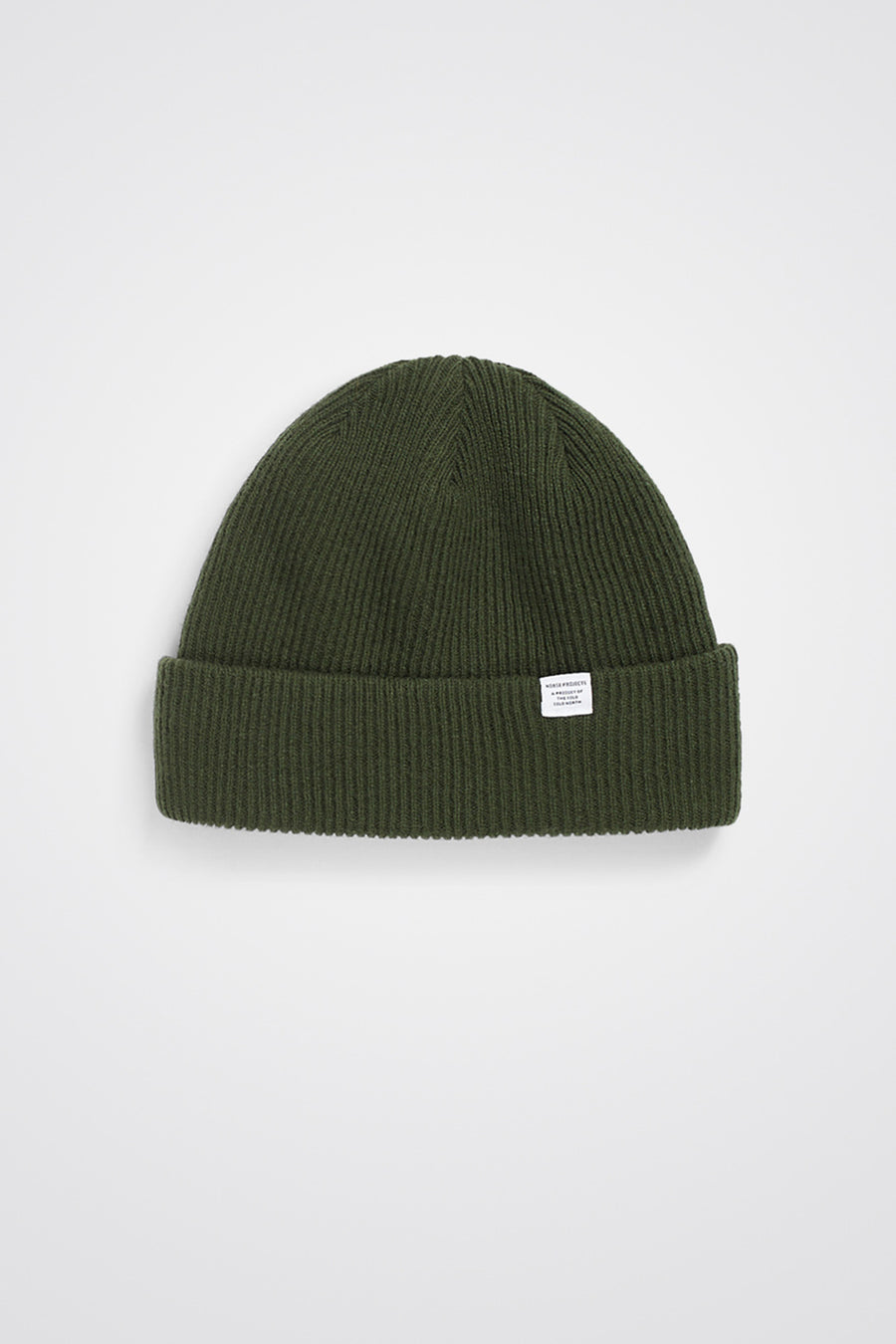 SPORTIVO STORE_Merino Lambswool Beanie Army Green