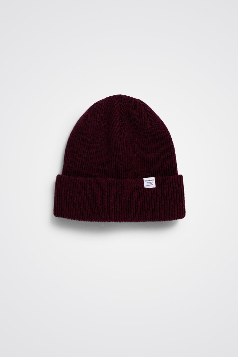 SPORTIVO STORE_Merino Lambswool Beanie Burgundy