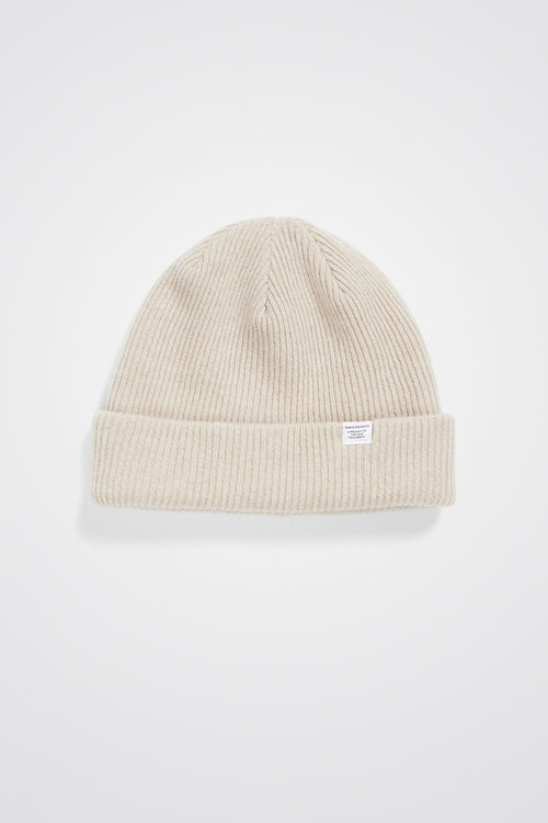 SPORTIVO STORE_Merino Lambswool Beanie Oatmeal