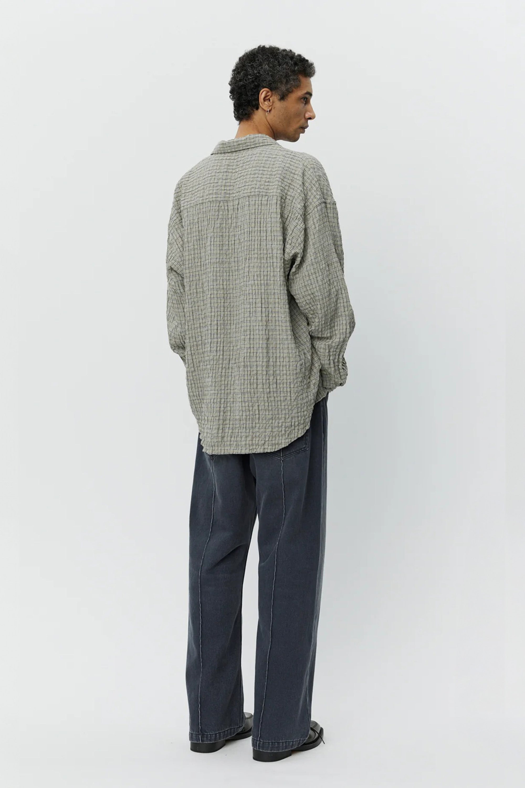 Button Down Shirt Grey Generation Check