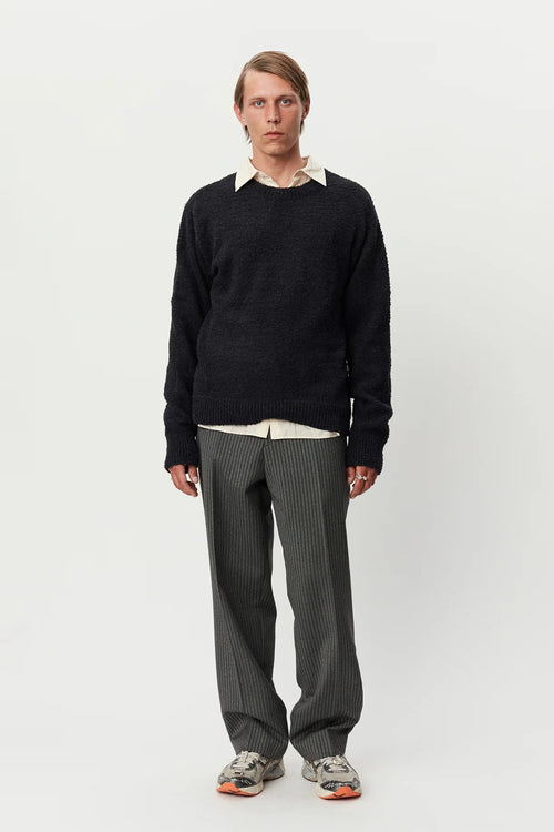 SPORTIVO STORE_Furry Sweater Black