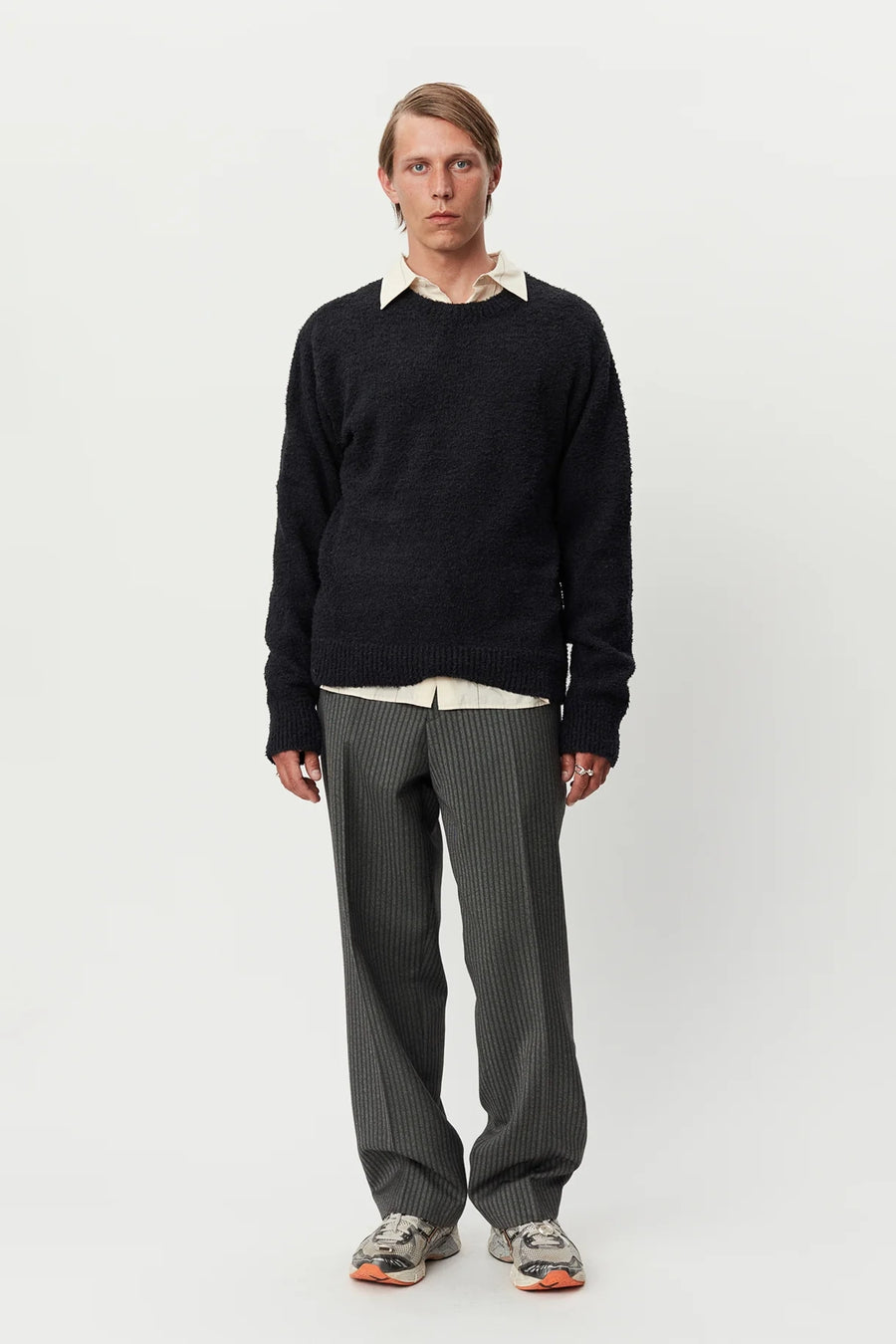 SPORTIVO STORE_Furry Sweater Black