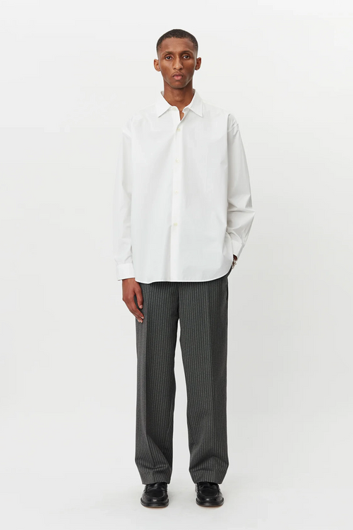 SPORTIVO STORE_Generous Shirt White Poplin