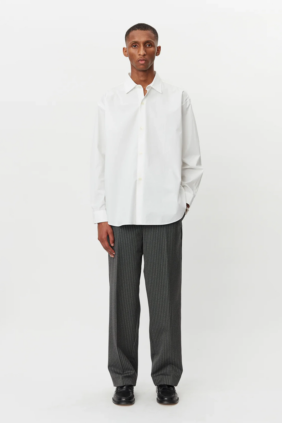 SPORTIVO STORE_Generous Shirt White Poplin