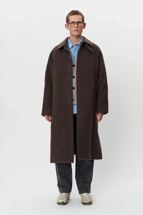 SPORTIVO STORE_Installation Coat Brown Fuzz