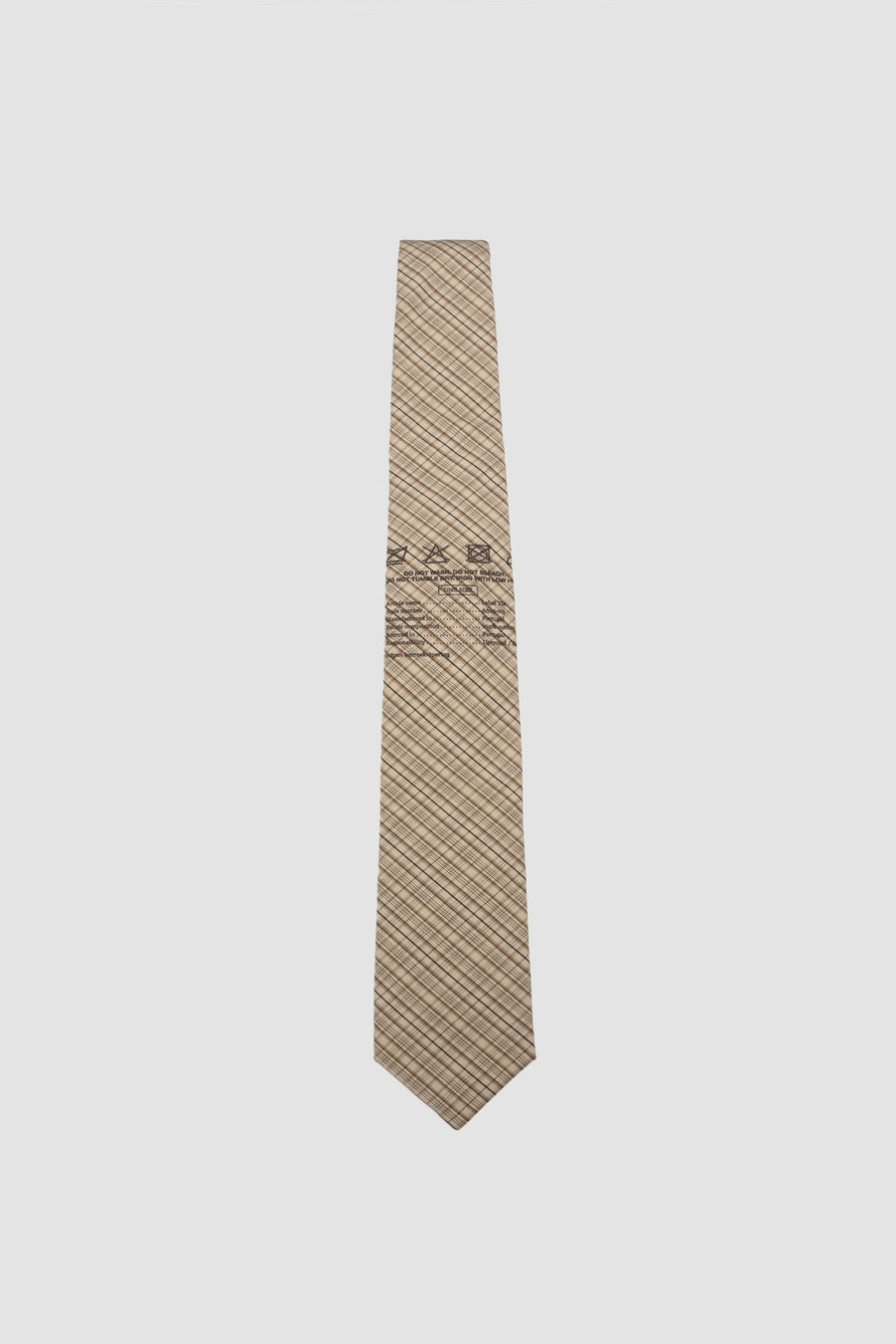 SPORTIVO STORE_Label Tie Beige Check