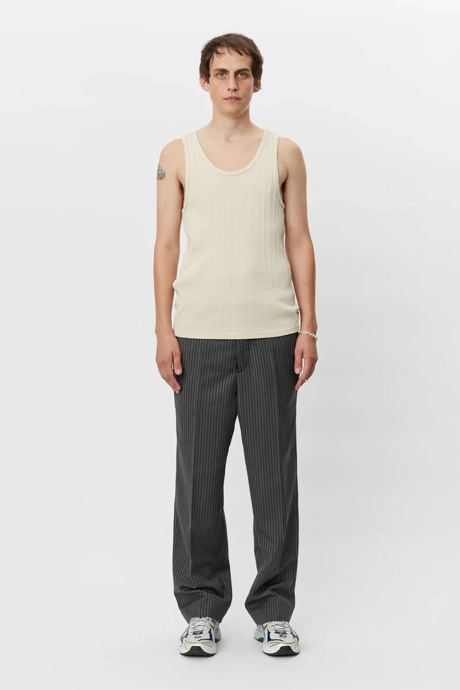 SPORTIVO STORE_New Rib Tank Top 2Pack Ecru