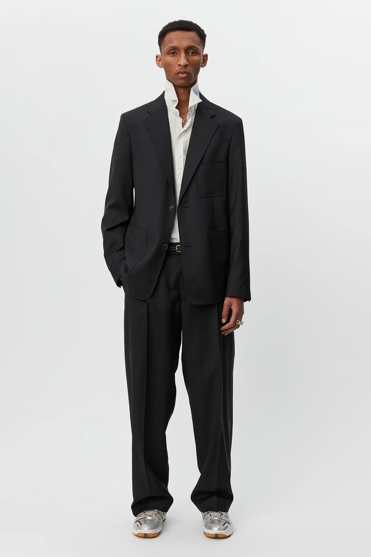 Patch Pocket Blazer Anthracite