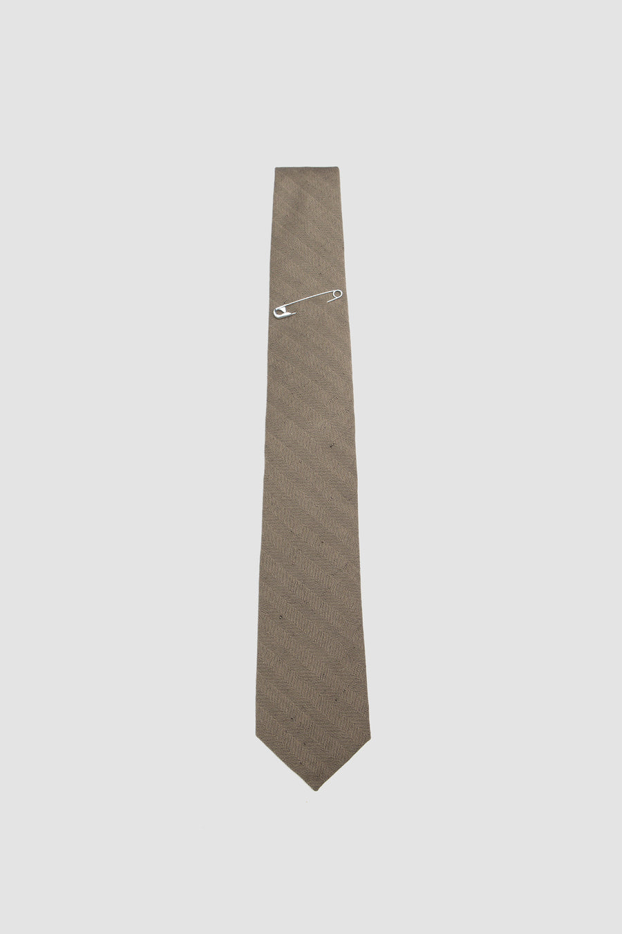 SPORTIVO STORE_Pin Tie Beige Herringbone