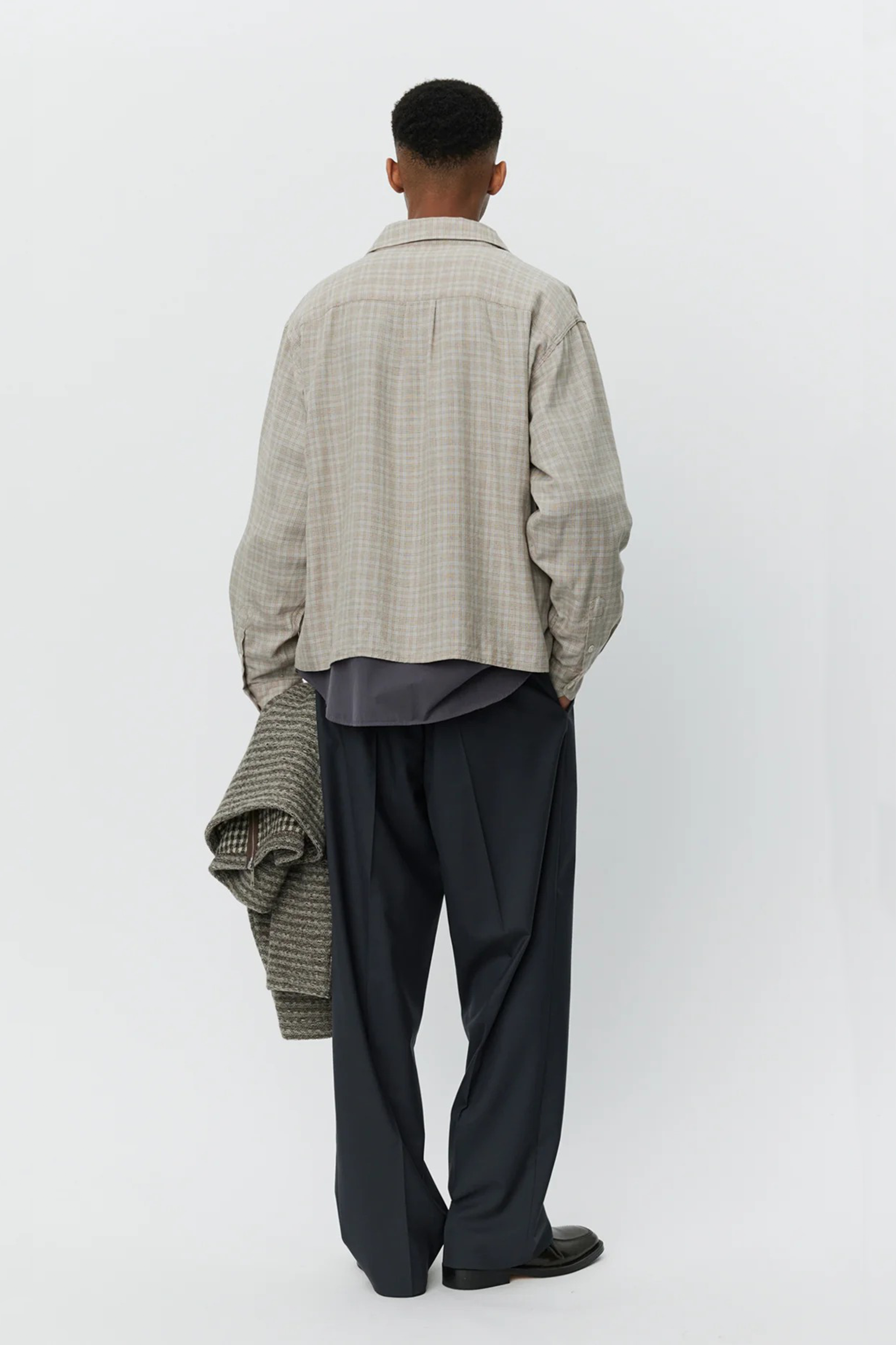 Priority Shirt Sepia Check