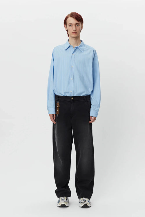 SPORTIVO STORE_Straight Cut Jeans Faded Black