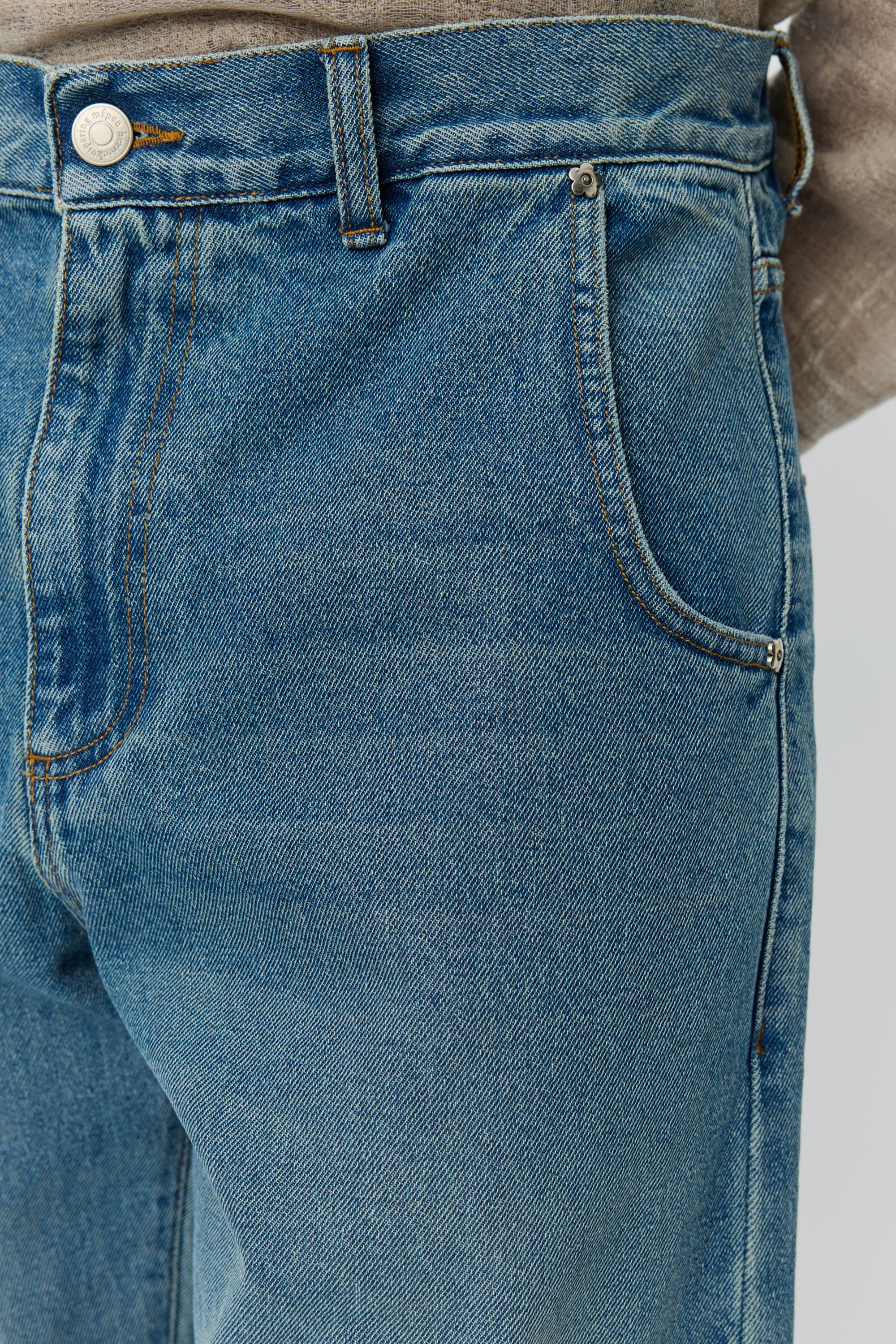 Straight Cut Jeans Vintage Blue_5