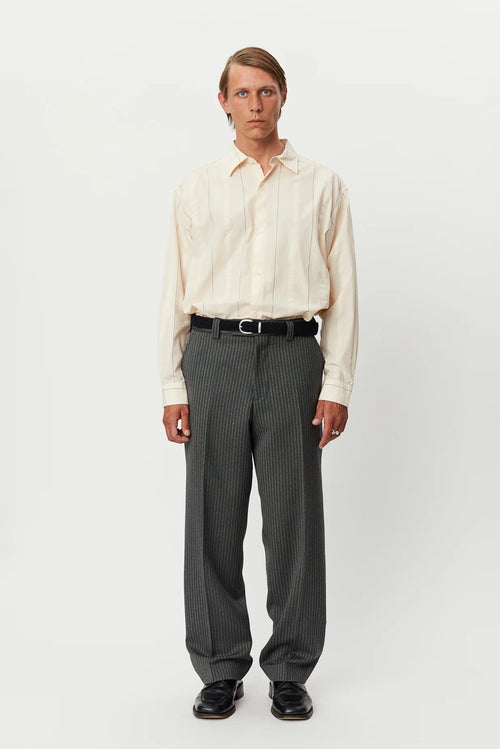 SPORTIVO STORE_Studio Trousers Dark Grey Stripe
