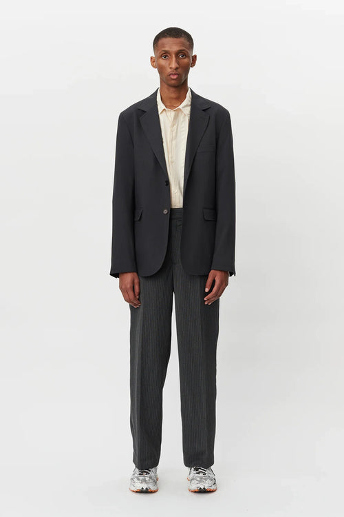 SPORTIVO STORE_Studio Trousers Grey Black Stripe