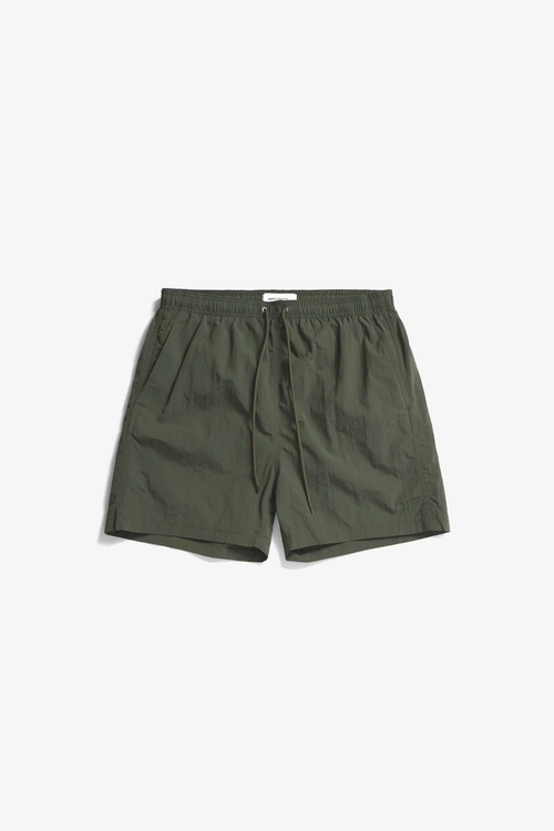 SPORTIVO STORE_Hauge Recycled Nylon Swimmers Black Olive