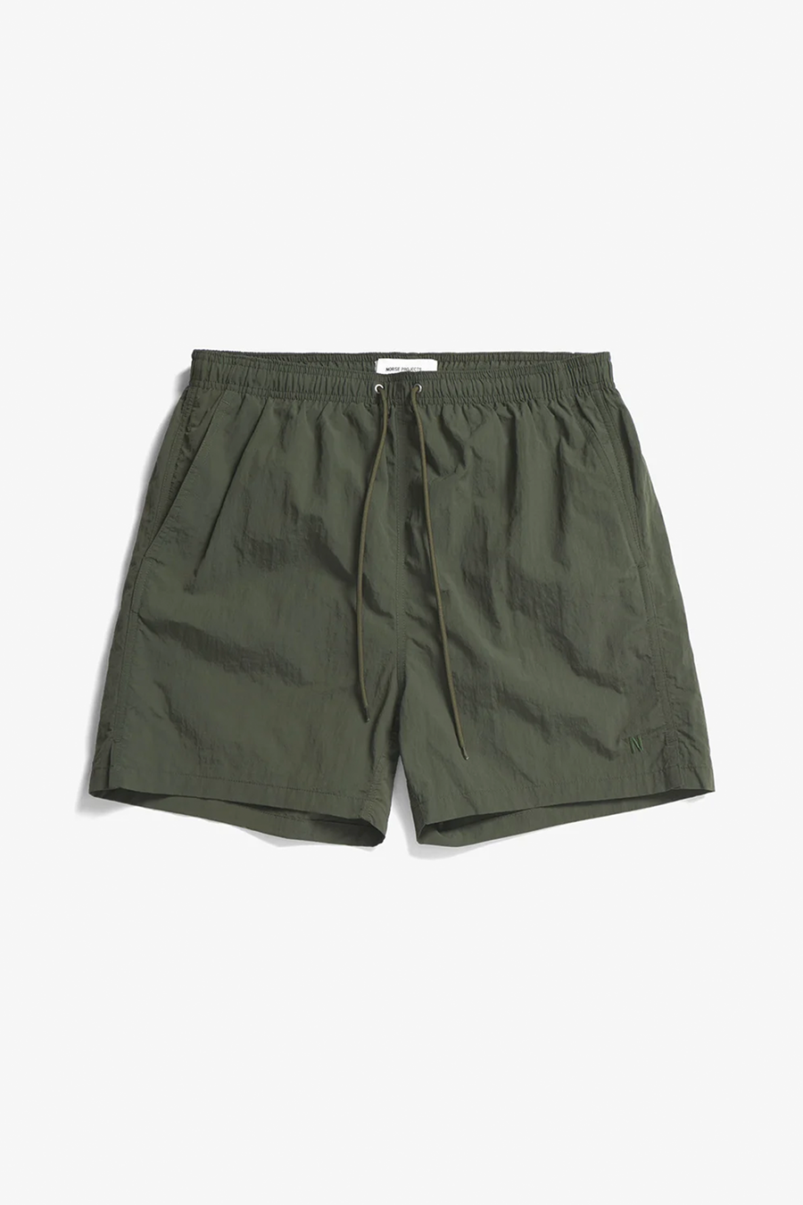 SPORTIVO STORE_Hauge Recycled Nylon Swimmers Black Olive