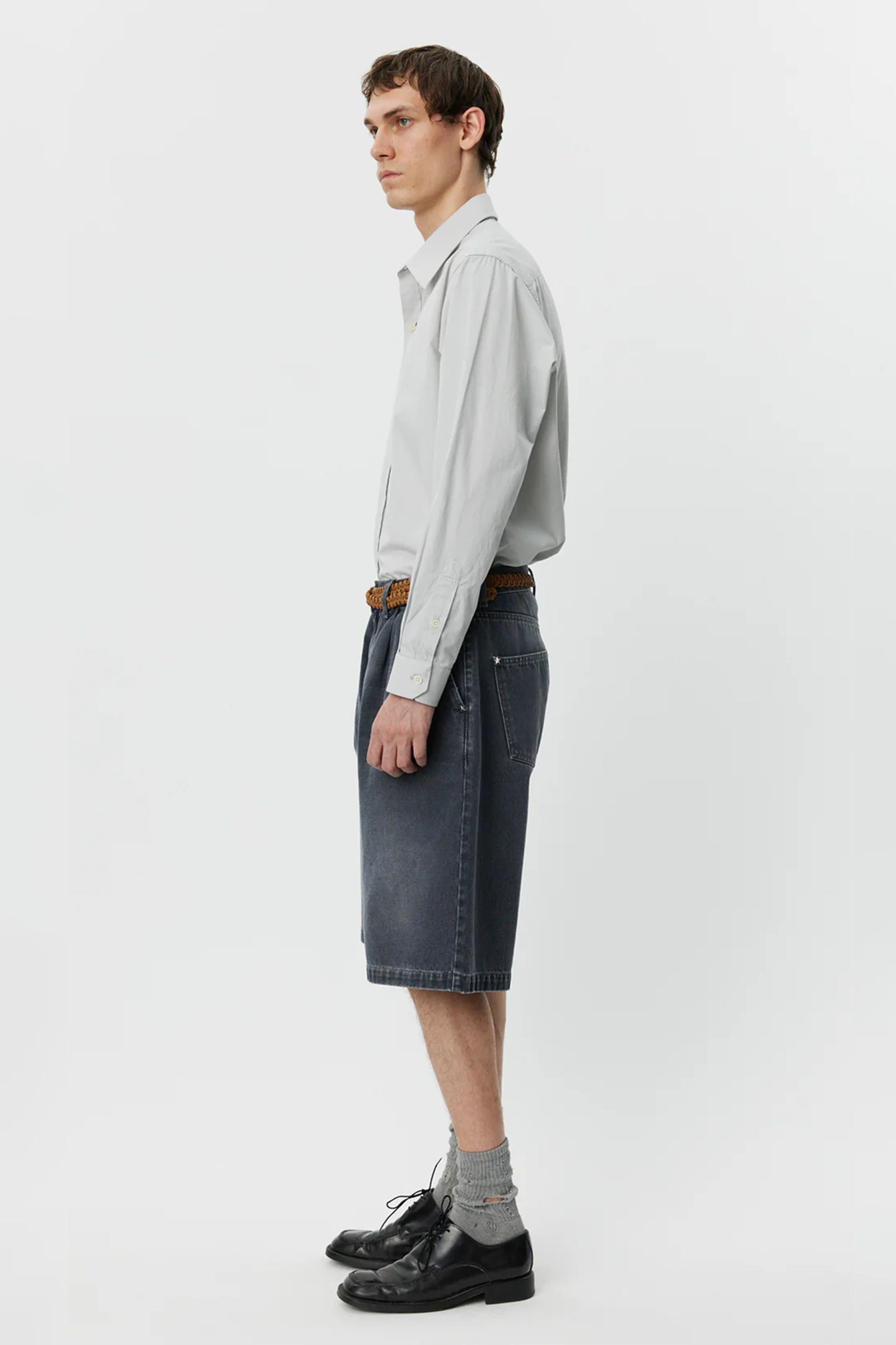 Star Rivet Shorts Slate_3