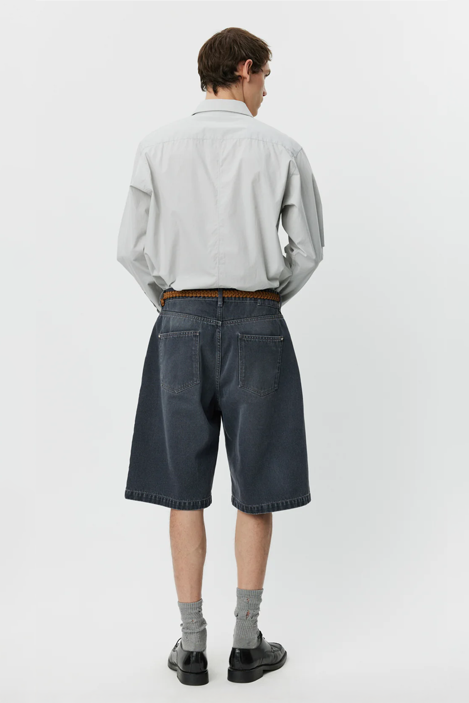 Star Rivet Shorts Slate_4