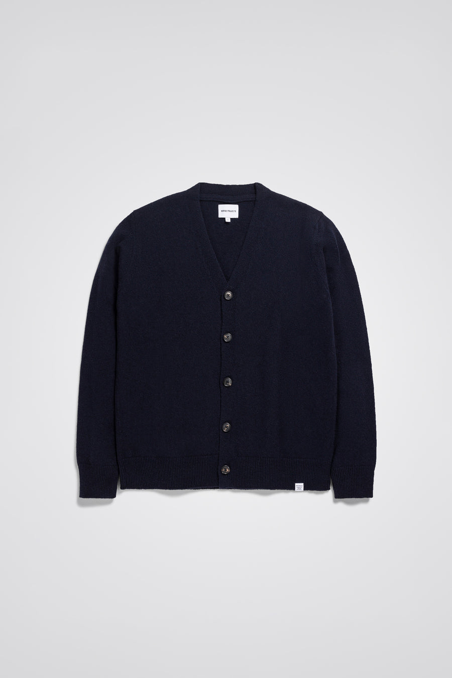 SPORTIVO STORE_Adam Merino Lambswool Cardigan Dark Navy