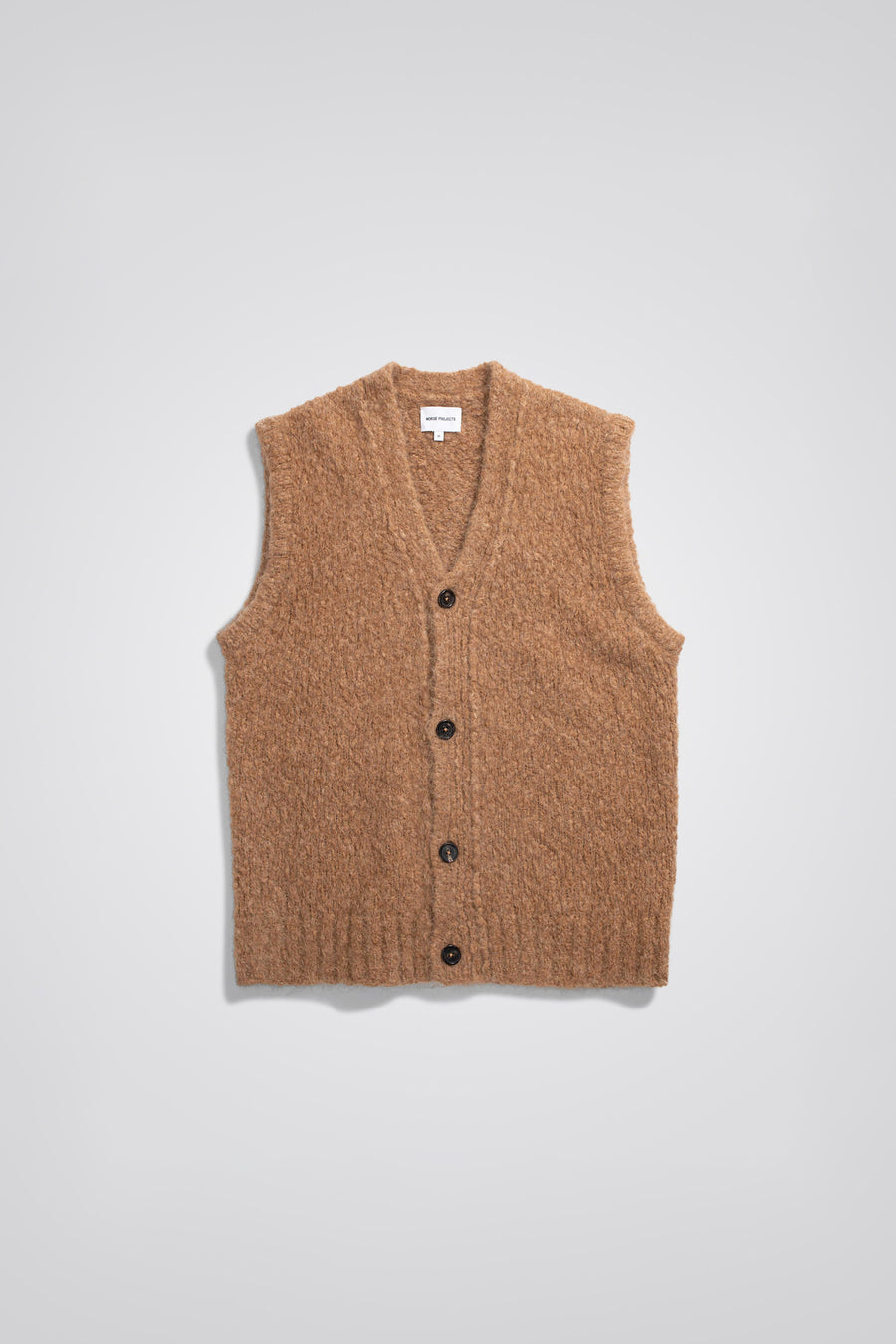 SPORTIVO STORE_August Flame Alpaca Cardigan Vest Camel
