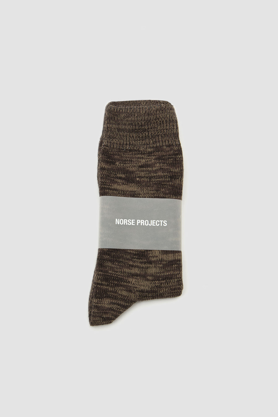 SPORTIVO STORE_Bjarki Cotton Twist Sock Rust Brown