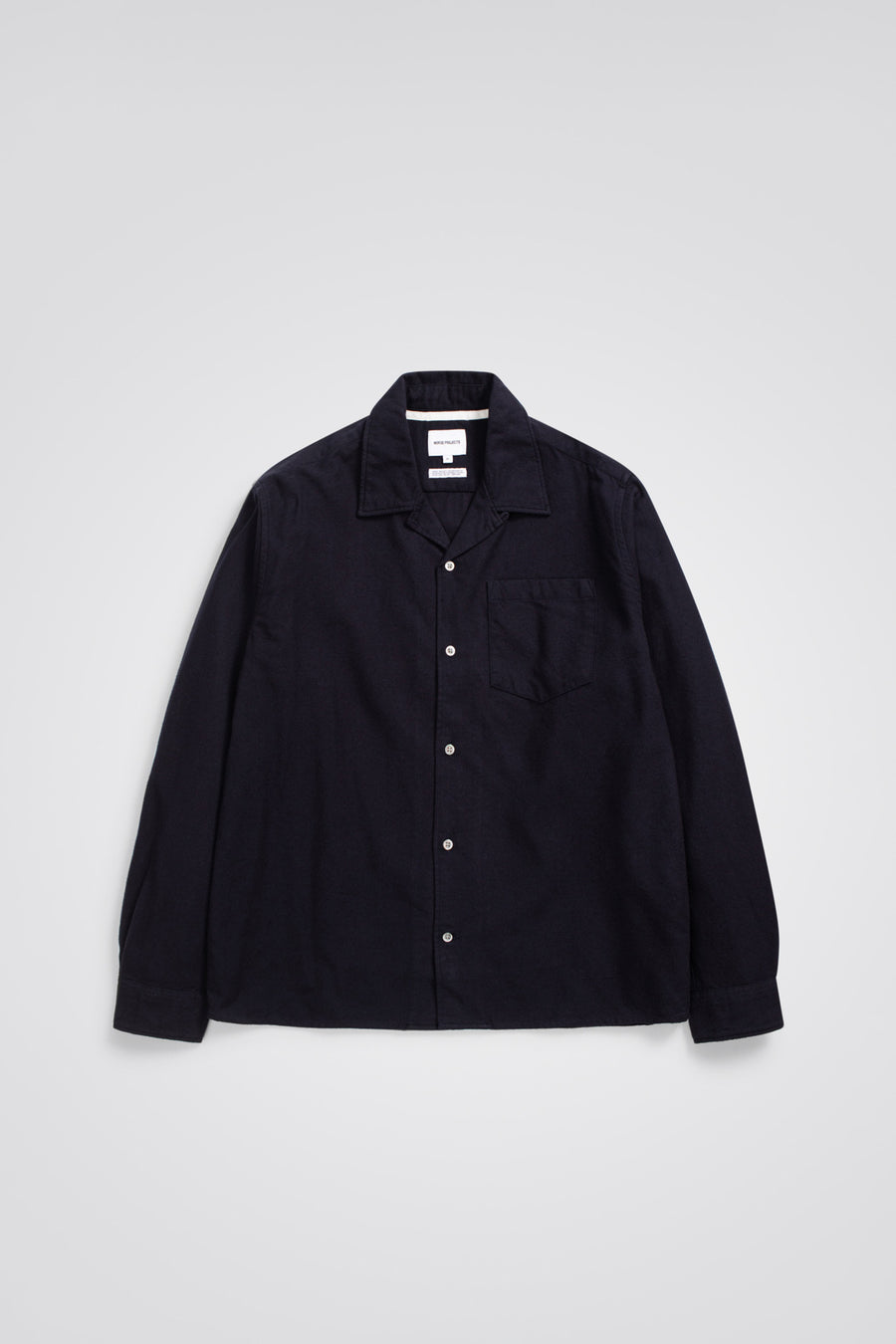 SPORTIVO STORE_Carsten Org. Flannel Shirt LS Dark Navy