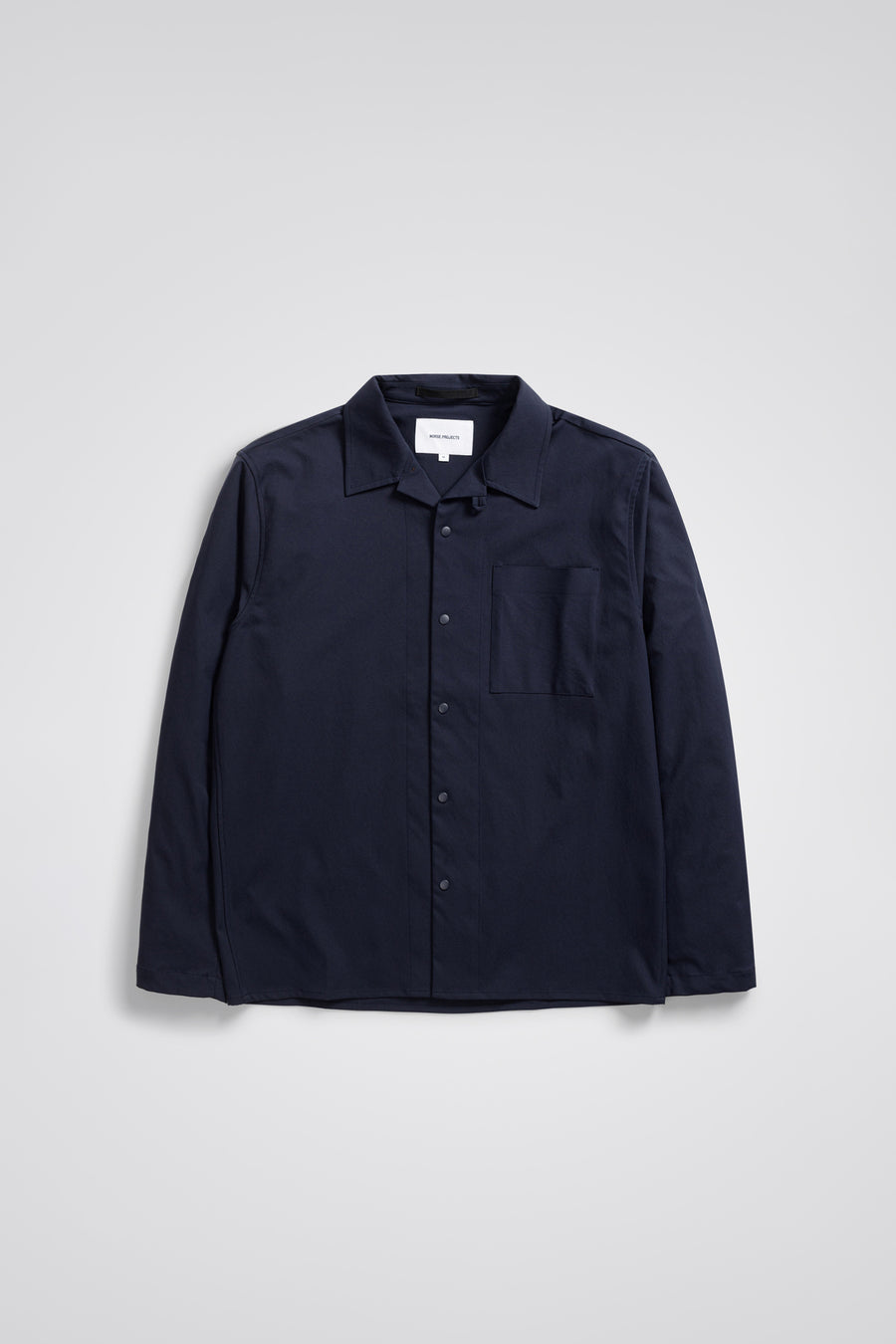 SPORTIVO STORE_Carsten Solotex Twill Shirt LS Dark Navy