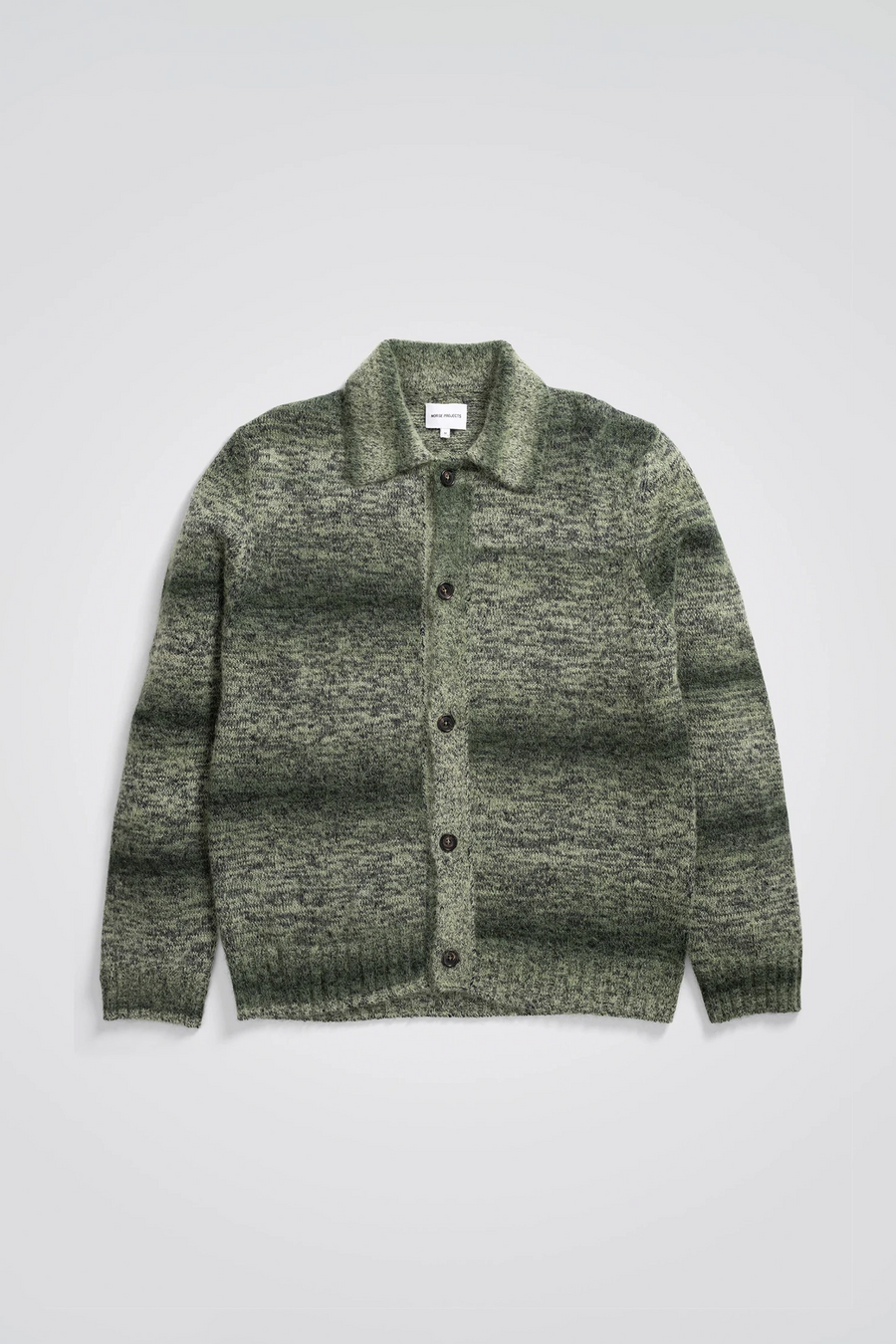 SPORTIVO STORE_Erik Space Dye Alpaca Mohair Cotton Jacket Army Green