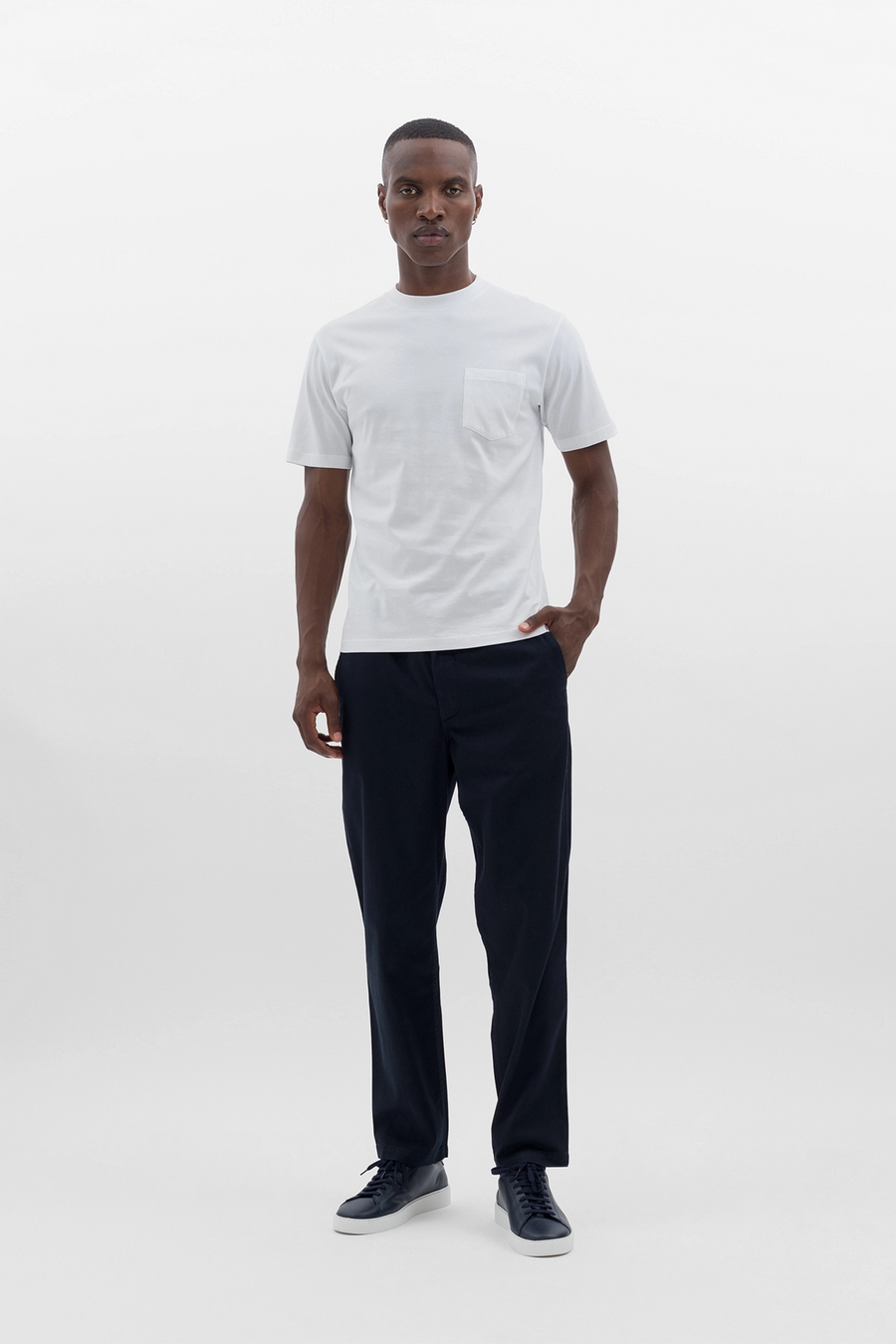 SPORTIVO STORE_Johannes Organic Pocket T-Shirt White