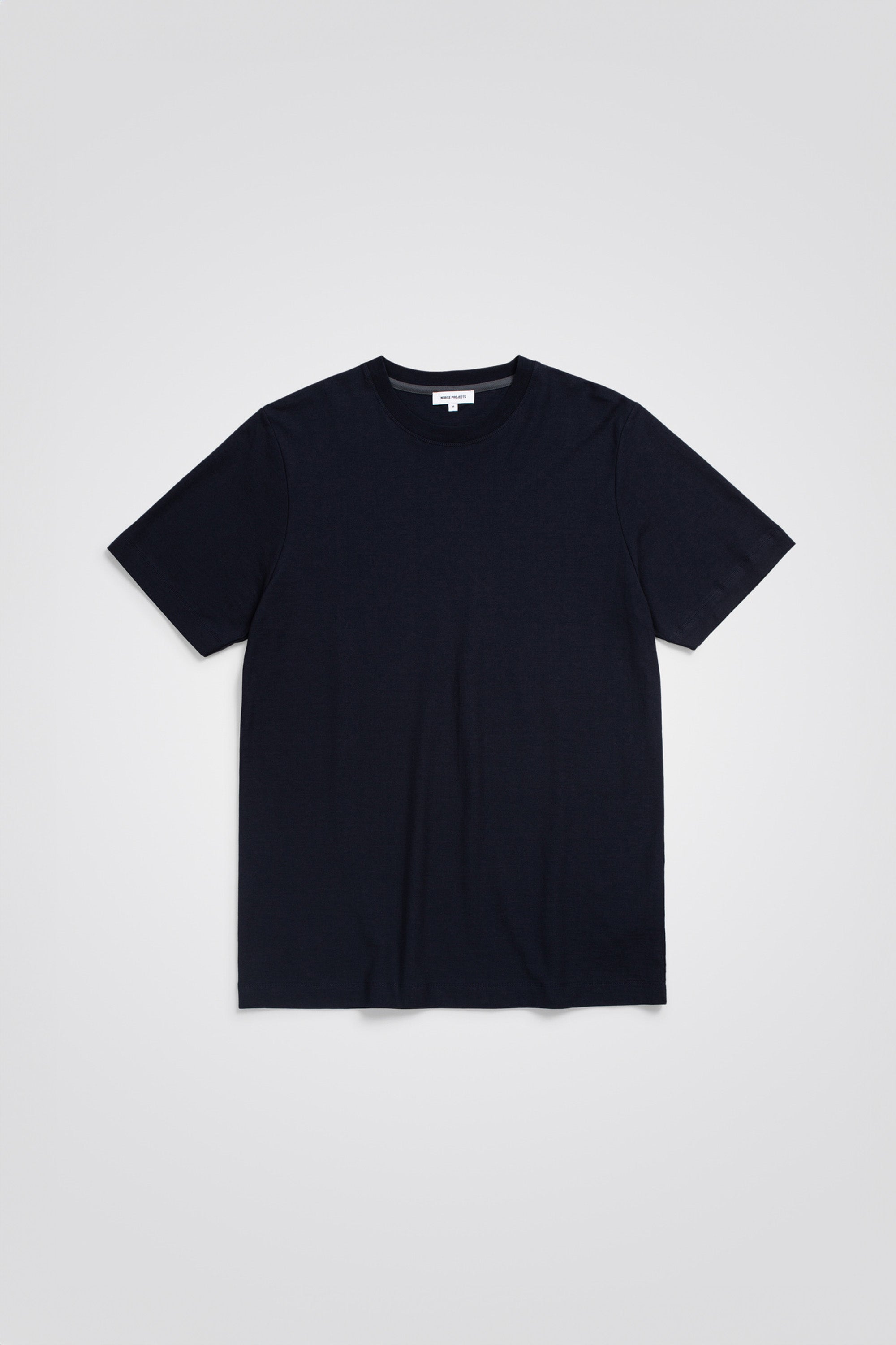 Jakob Coton Crepe T-Shirt Dark Navy