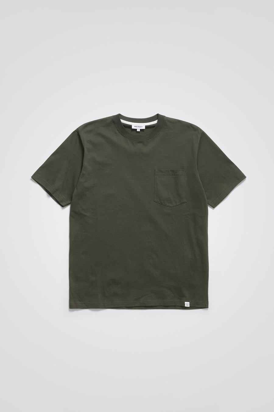 SPORTIVO STORE_Johannes Organic Pocket T-Shirt Army Green