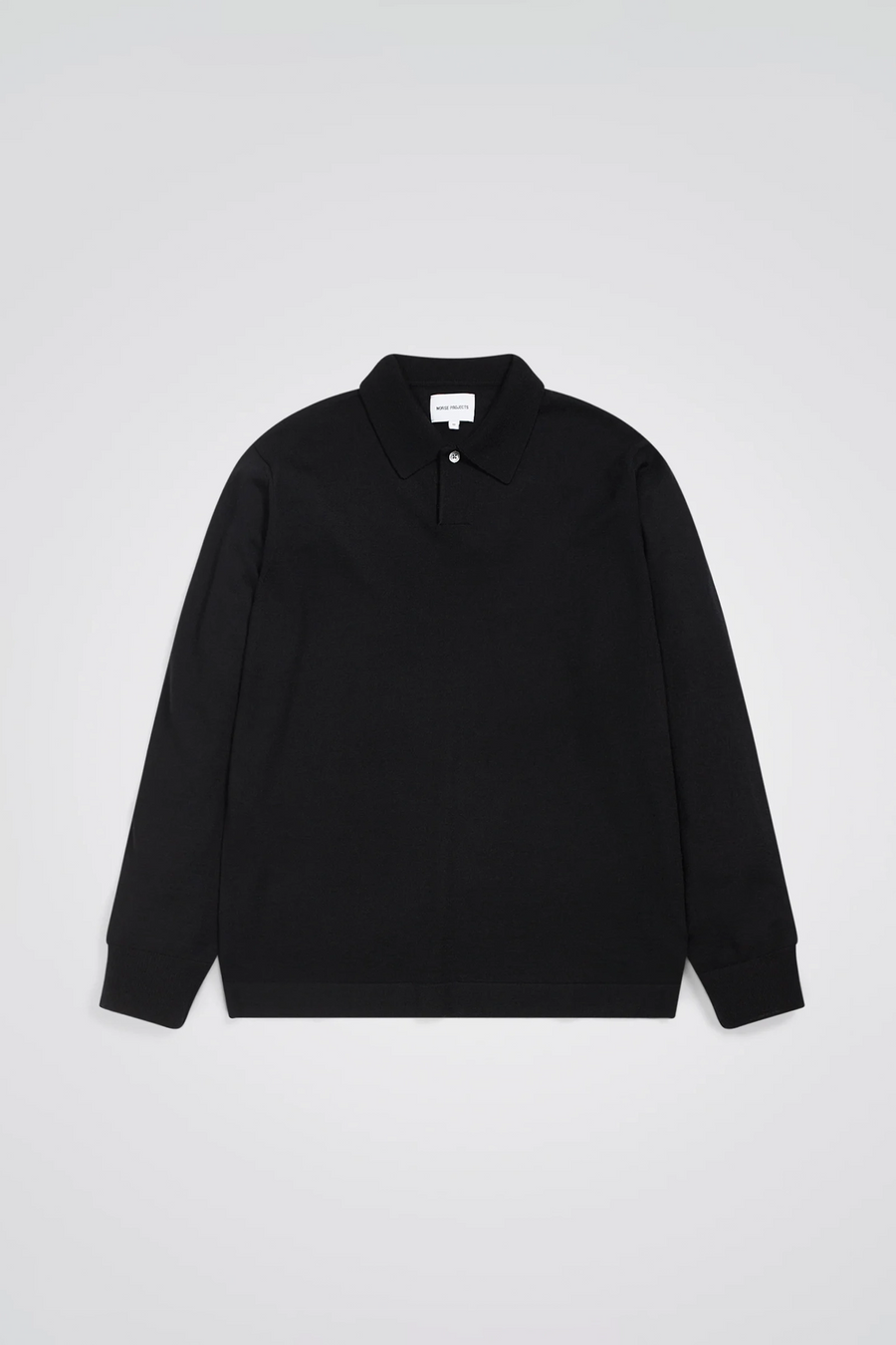 SPORTIVO STORE_Jon Tech Merino LS Polo Black