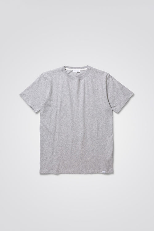 SPORTIVO STORE_Niels Slim Organic T-Shirt Light Grey Melange
