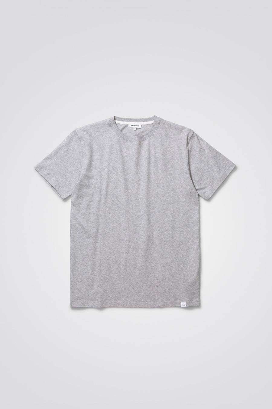 SPORTIVO STORE_Niels Slim Organic T-Shirt Light Grey Melange