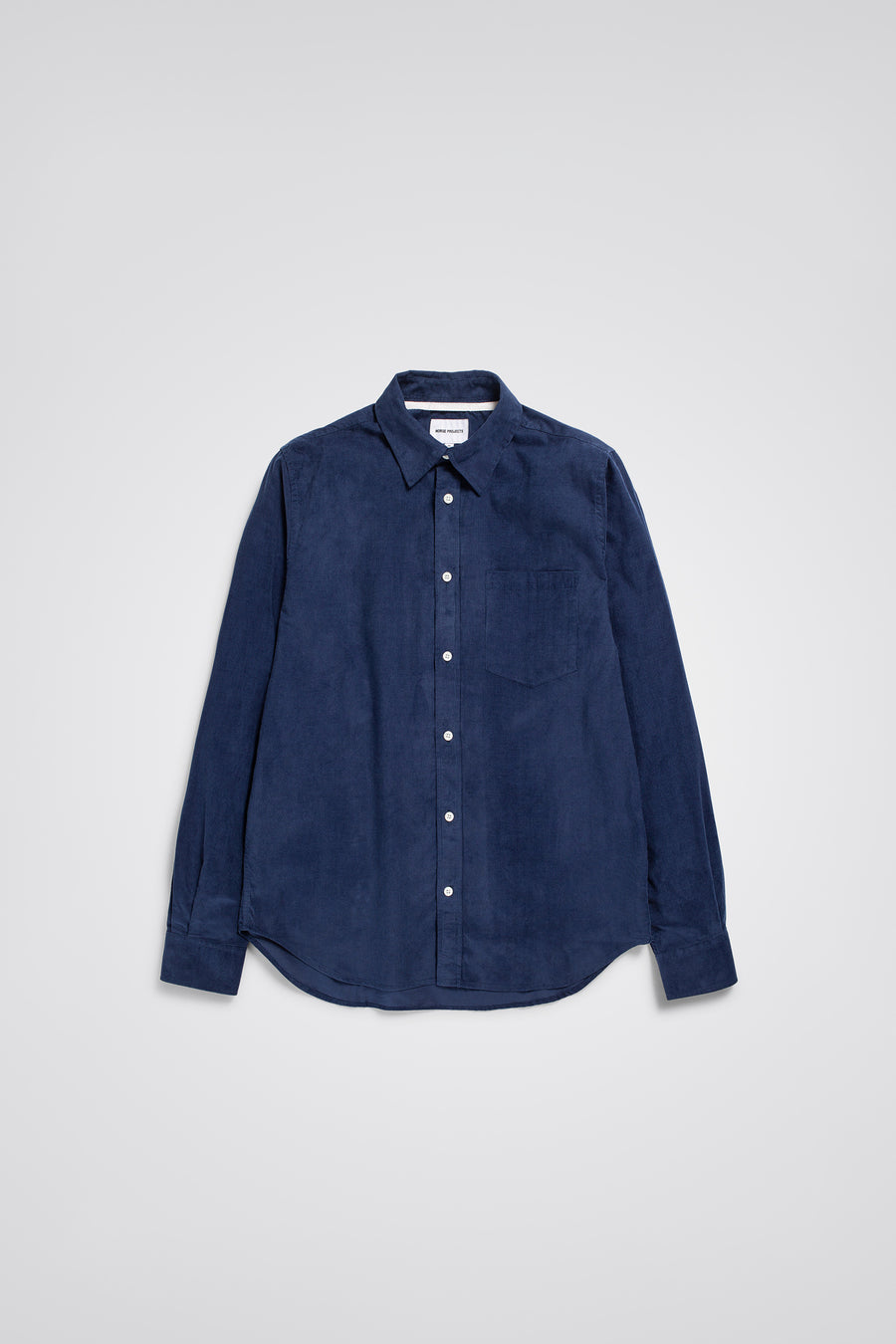 SPORTIVO STORE_Osvald Micro Cord. Shirt Navy