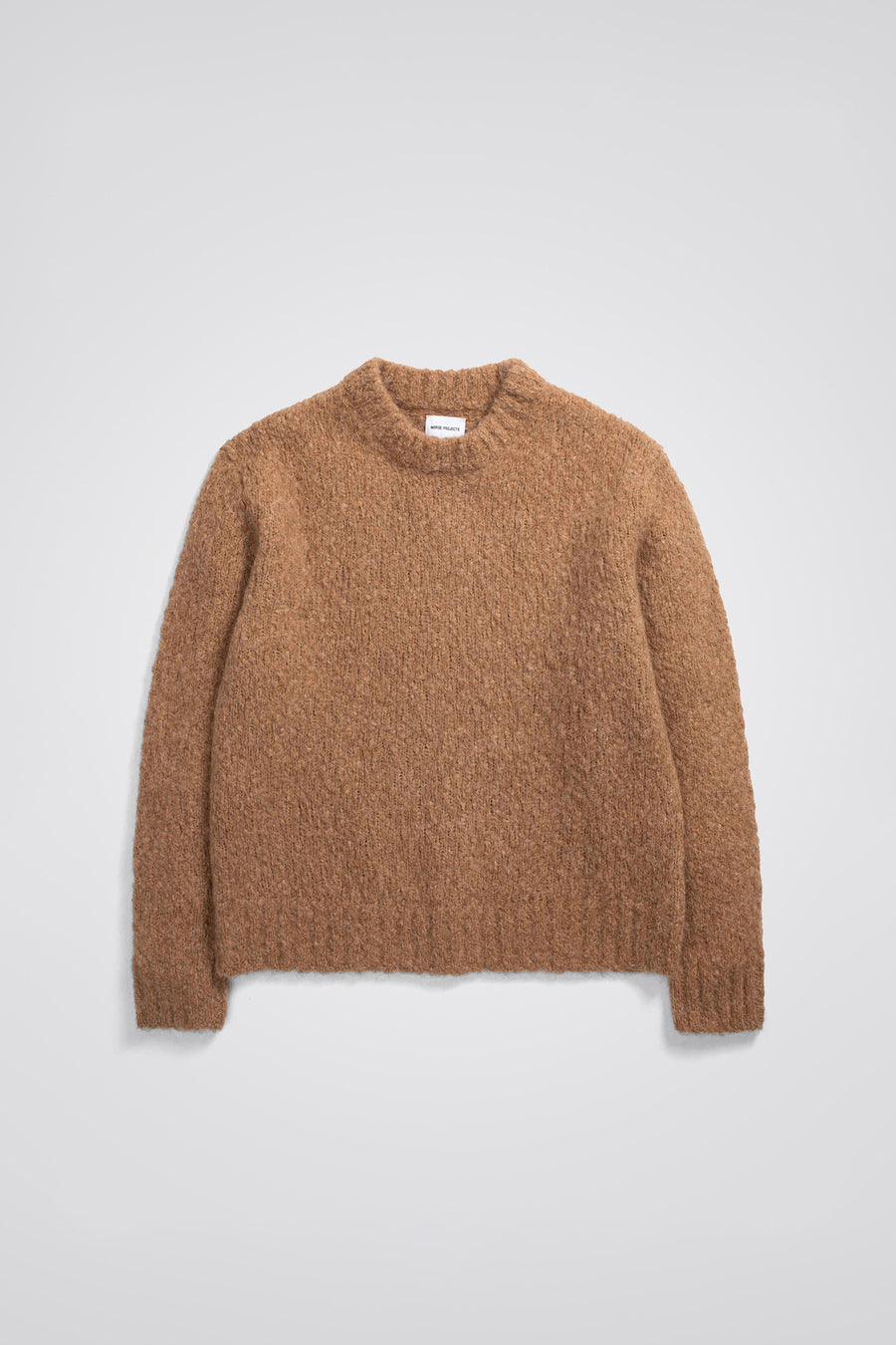 SPORTIVO STORE_Rasmus Relaxed Flame Alpaca Sweater Camel