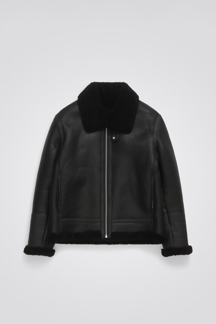 SPORTIVO STORE_Tonsberg Shearling Jacket Black